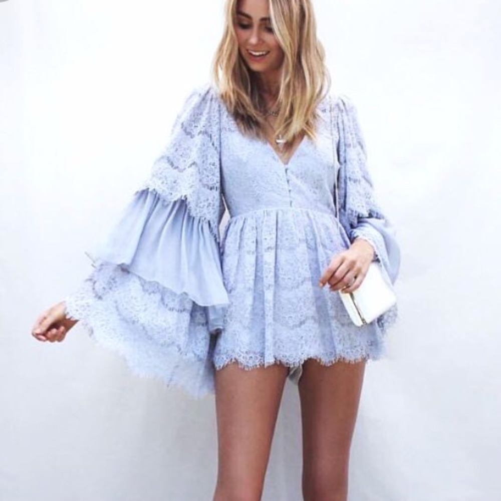 Alice McCall Arizona lace romper playsuit
